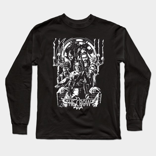 The Crow Long Sleeve T-Shirt by The Hitman Jake Capone